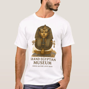 The Eternal Legacy – Grand Egyptian Museum Opening T-Shirt