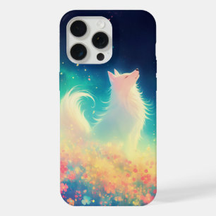 The Ethereal Wolf Night Song iPhone 15 Pro Max Case