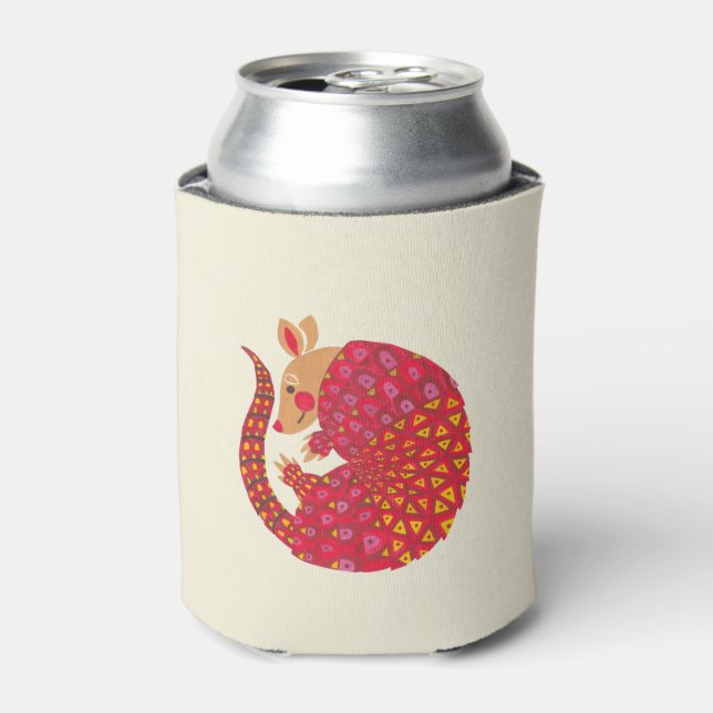The Ethnic Armadillo Can Cooler (Can Front)