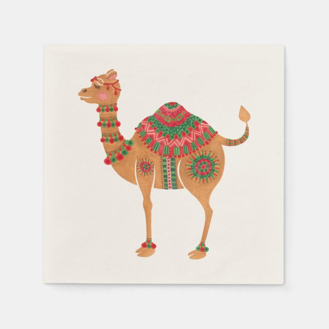 The Ethnic Camel Napkin (Front)