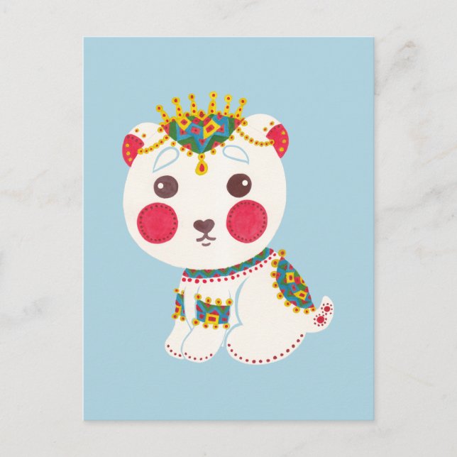 The Ethnic Polar Bear Postcard (Front)