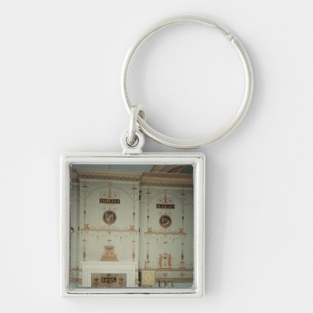 The Etruscan Room, Osterley Park, Middlesex Keychain (Front)