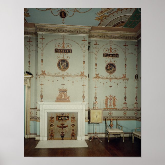 The Etruscan Room, Osterley Park, Middlesex Poster (Front)