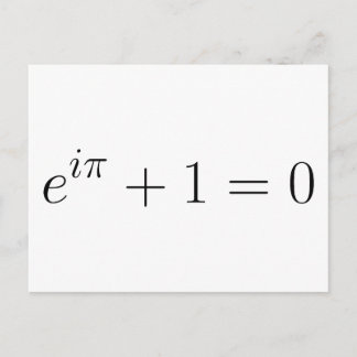 The Euler formula Postcard