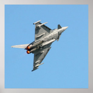The Eurofighter Typhoon 24" x 24" Poster