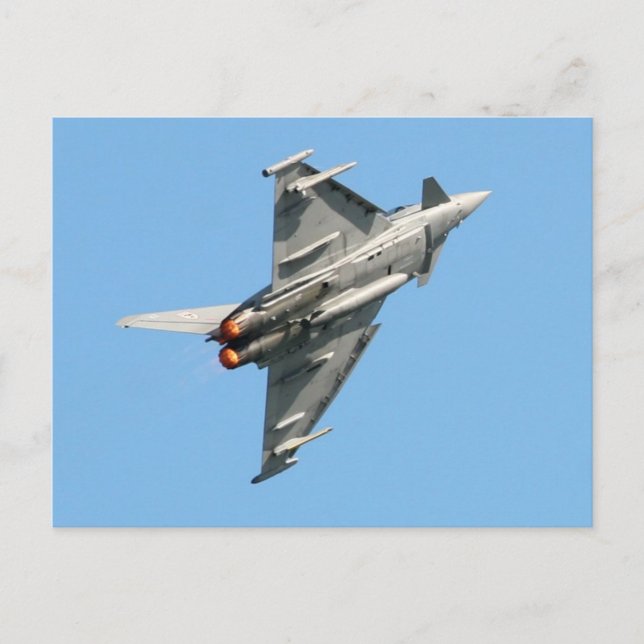 The Eurofighter Typhoon Postcard (Front)