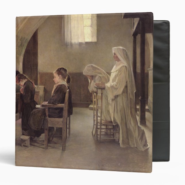 The Eve of the First Communion, before 1890 Binder (Front/Inside)