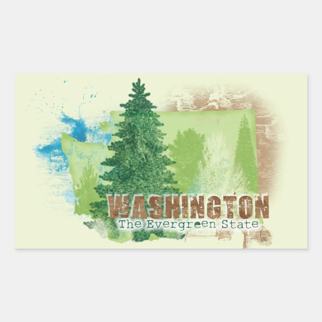 The Evergreen State Sticker (Front)