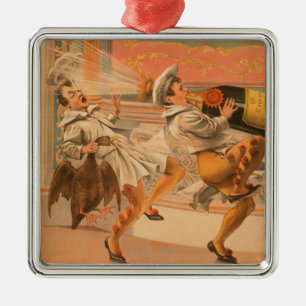 The Evil Eye "A Bird & a Bottle" Theatre Metal Ornament