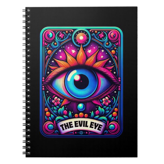 The Evil Eye Tarot Card Notebook Collection (Front)