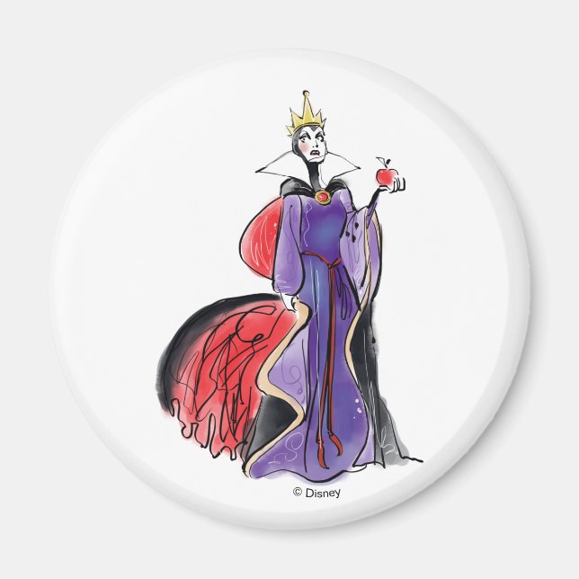 The Evil Queen | In Evil Thought Magnet (Front)
