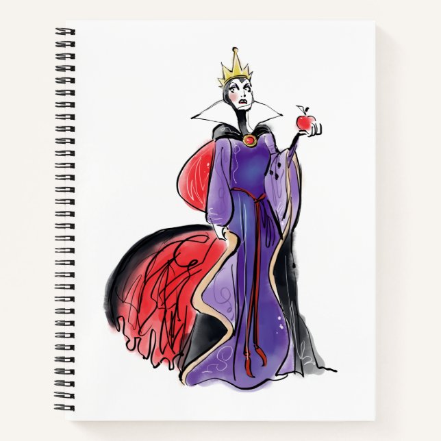 The Evil Queen | In Evil Thought Notebook (Front)