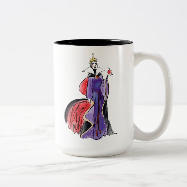 The Evil Queen | In Evil Thought Two-Tone Coffee Mug (Right)