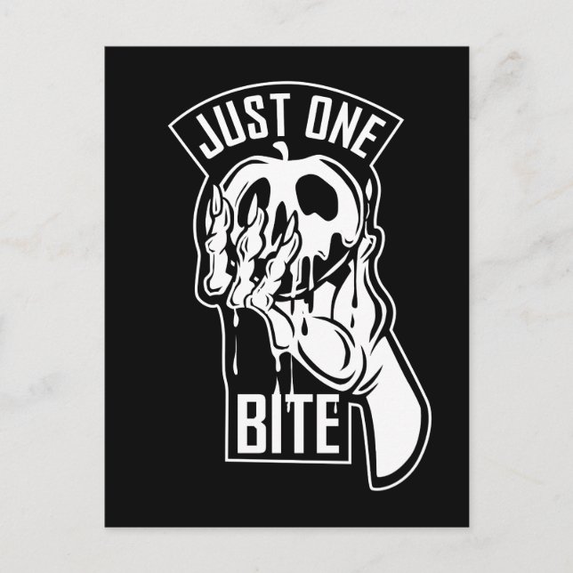 The Evil Queen | Just One Bite Postcard (Front)