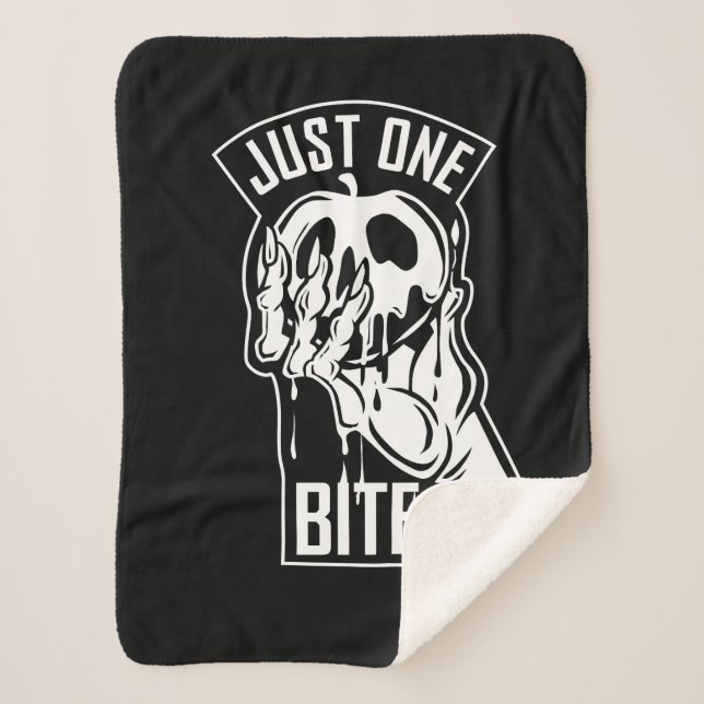 The Evil Queen | Just One Bite Sherpa Blanket (Front)