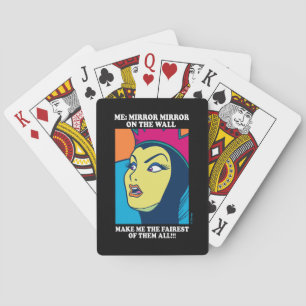The Evil Queen   Mirror Mirror Playing Cards