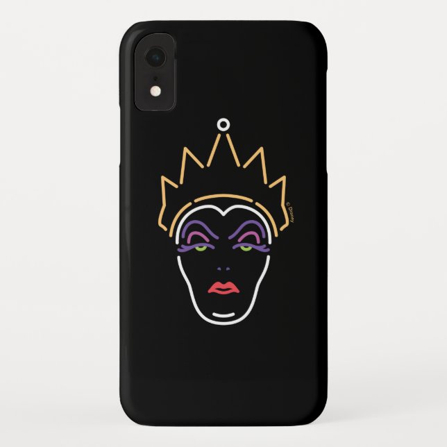 The Evil Queen | Neon Face Case-Mate iPhone Case (Back)