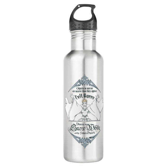 The Evil Queen | Objects in Mirror 710 Ml Water Bottle (Front)