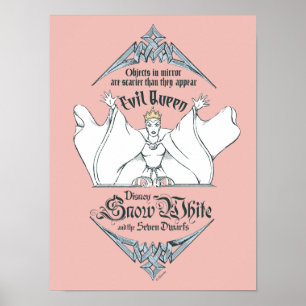 The Evil Queen   Objects in Mirror Poster
