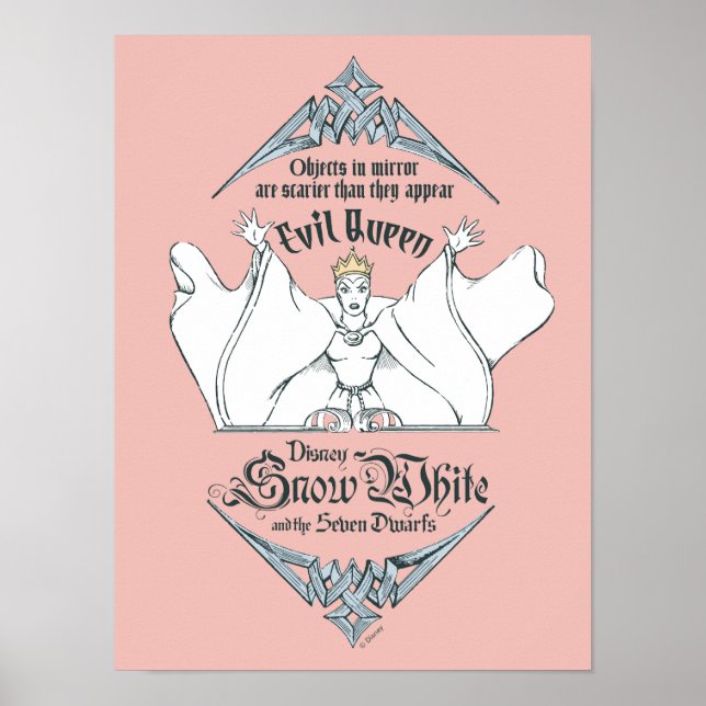 The Evil Queen | Objects in Mirror Poster (Front)