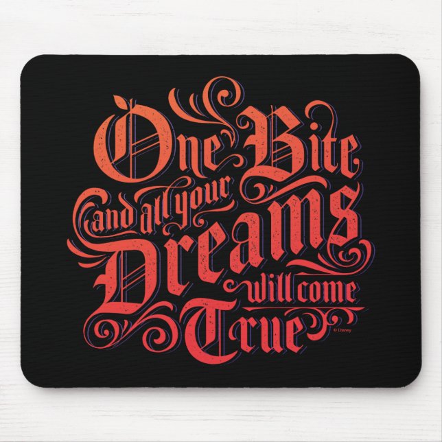 The Evil Queen | One Bite Mouse Pad (Front)