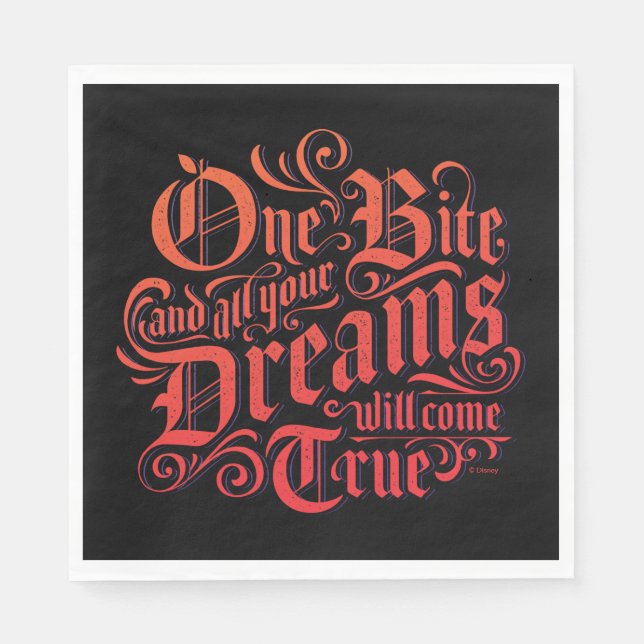 The Evil Queen | One Bite Napkin (Front)