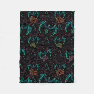 The Evil Queen Pattern Fleece Blanket