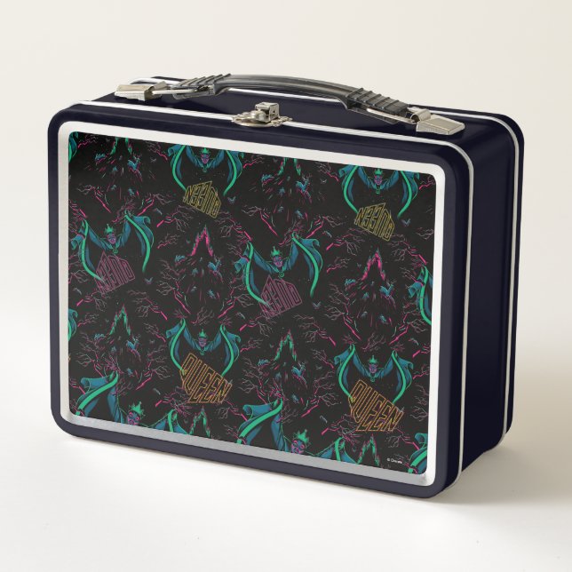 The Evil Queen Pattern Metal Lunch Box (Front)