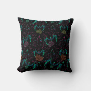 The Evil Queen Pattern Throw Pillow