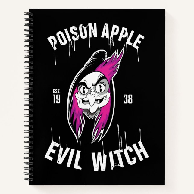 The Evil Queen | Poison Apple Evil Witch Notebook (Front)