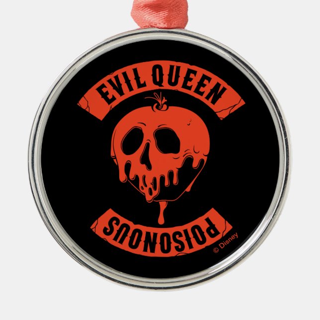 The Evil Queen | Poisonous Metal Ornament (Front)