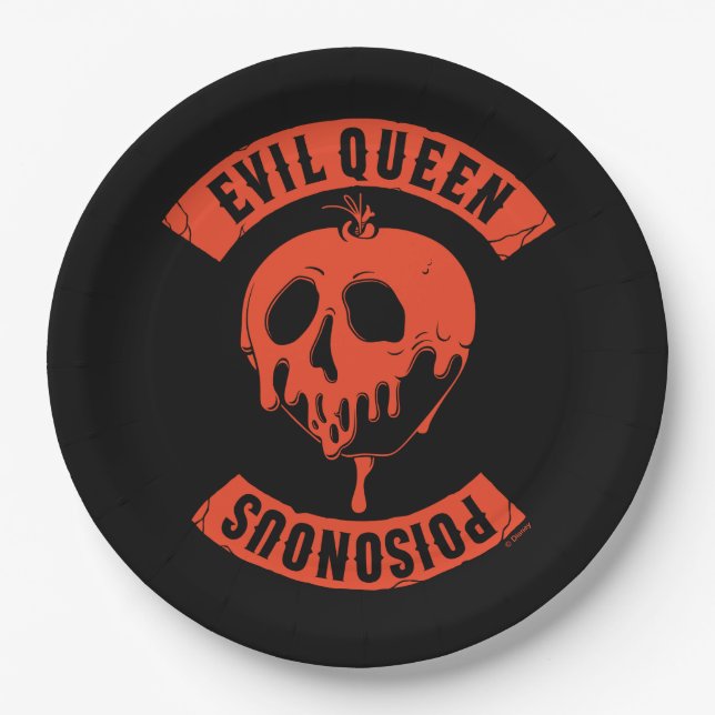 The Evil Queen | Poisonous Paper Plate (Front)