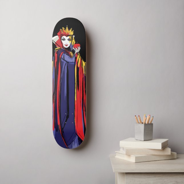The Evil Queen | Pose With Apple Skateboard (Wall Art)