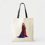 The Evil Queen | Pose With Apple Tote Bag<br><div class="desc">This design features a portrait of the Evil Queen while tempting Snow White in the Disney animated feature Snow White and the Seven Dwarfs.</div>