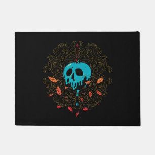 The Evil Queen   Skull Apple Design Doormat