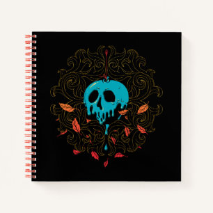 The Evil Queen Skull Apple Design Notebook
