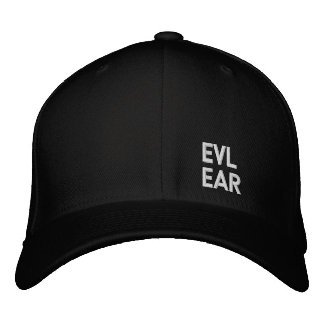 The Evlear Embroidered Flexfit Wool Cap (Front)