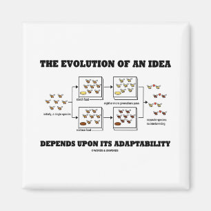 The Evolution An Idea Depends Upon Adaptability Magnet