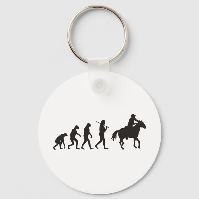 The Evolution Of Cowboy Keychain (Front)
