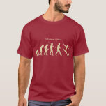 The Evolution of Man (Soccer) T-Shirt<br><div class="desc">The Evolution of Man (Soccer) T-Shirt</div>