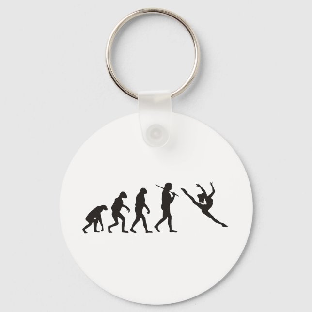 The Evolution of the Dancer Keychain (Front)