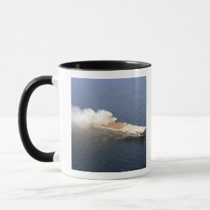The ex-Oriskany, a decommissioned aircraft carr Mug