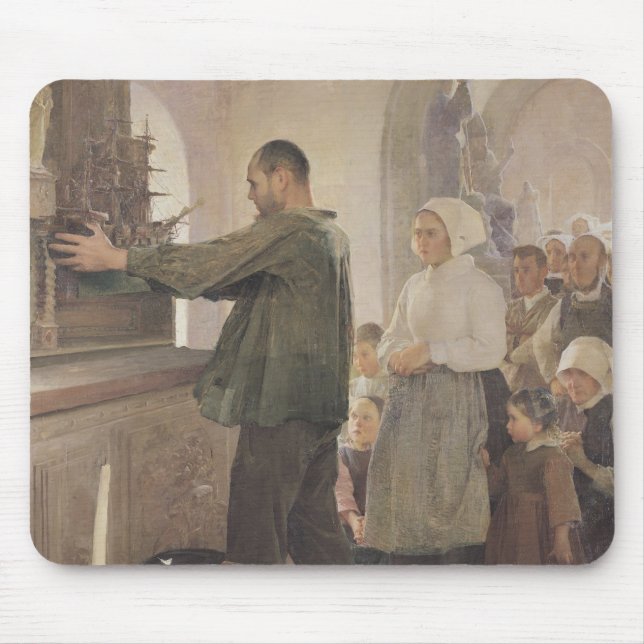 The Ex Voto, 1898 Mouse Pad (Front)