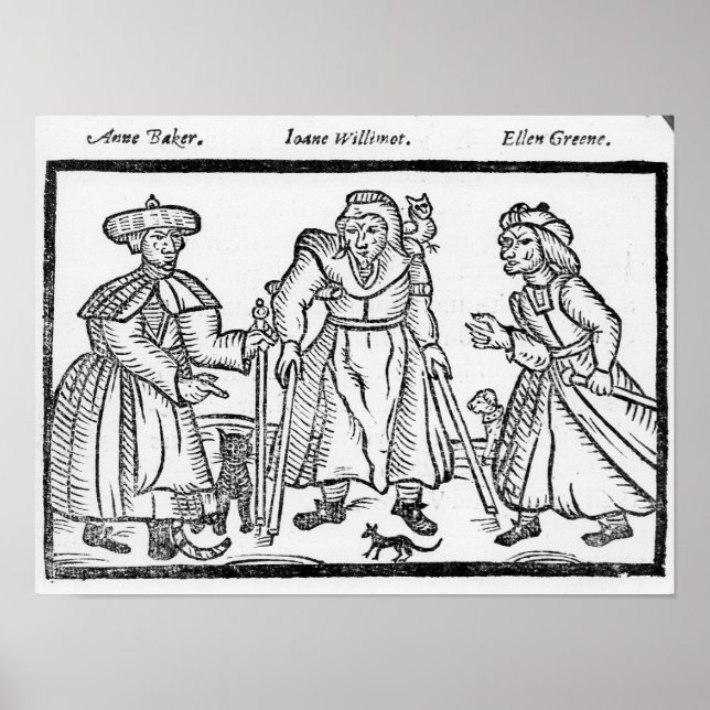 The Examinations of Anne Baker, Joanne Poster (Front)