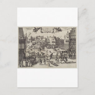 The Execution of Guy Fawkes Postcard