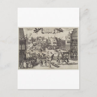 The Execution of Guy Fawkes Postcard