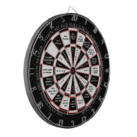 The Executive Decision Maker Magic 8 Ball Style Dartboard Zazzle