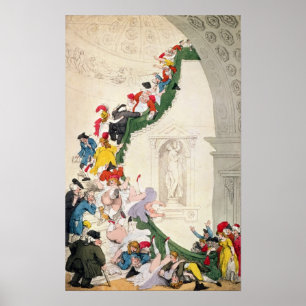 The Exhibition Stare Case, c.1800 Poster