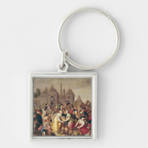 The Exodus or The Vases of the Egyptians Keychain