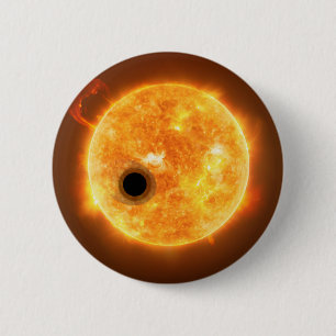 The Exoplanet Wasp-107b Is A Gas Giant 2 Inch Round Button